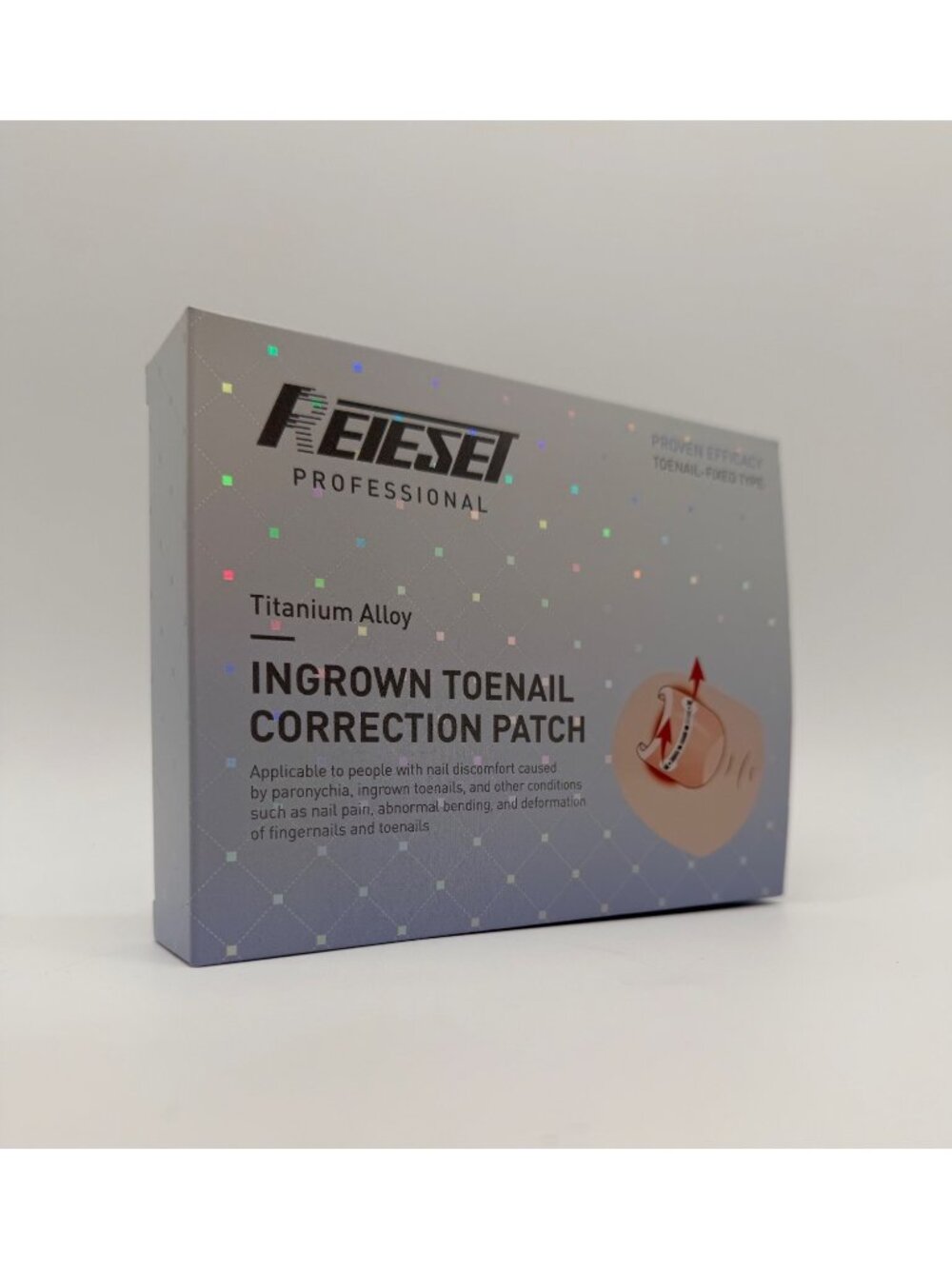 Titanium Alloy Ingrown Toenail Removal Kit Curved Nail Repair Treatment Tool